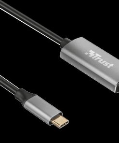 Cablu Trust Calyx, USB-C to HDMI, 1.8m, negru