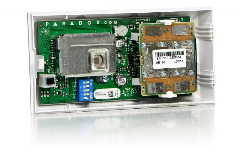 Detector mişcare digital anti mask, în infraroşu şi microundePARADOX;detecţie digitală - imagine 3