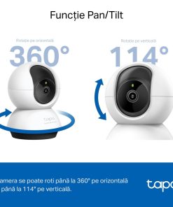 TP-LINK TAPO C220 camera supraveghere WI-FI pentru interior cu funcție - imagine 3