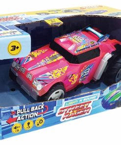 MASINUTA CU LUMINI, SUNETE SI SISTEM PULLBACK RACER, SCARA 1/24, - imagine 2