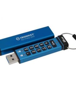 Memorie USB Kingston Keypad 200 8GB, USB 3.2, Albastru - imagine 4