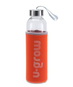 Sticla 500ml cu husa termoizolanta, orange, U-Grow