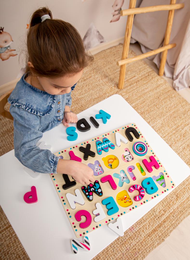 PLACA DE SORTARE ABC, JUCARIE LEMN - imagine 19
