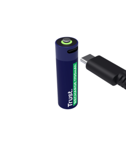 Baterii reincarcabile AA Trust, incarcate prin USB-C, putere intrare 1.2W, - imagine 2