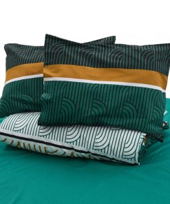 Lenjerie dubla 100% bumbac,4 piese, Deco - imagine 6