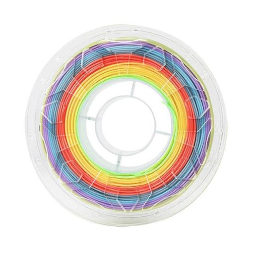 CREALITY CR PLA 3D Printer Filament, Rainbow, 1KG, Printing temperature: - imagine 3