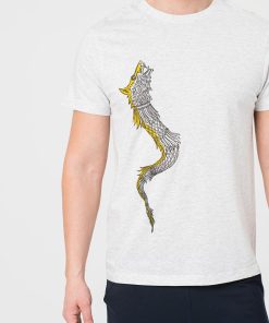TRICOU CASUAL DRACON BARBATI LIGHT GRAY-XL - imagine 4