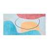 Covor printat, ERIN 70x140 cm, lavabil cu spate antialunecare, inaltime