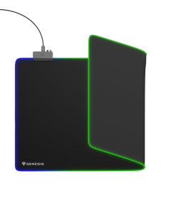 Mousepad Genesis Boron 500 XXL, iluminare RGB, material cauciuc + - imagine 4