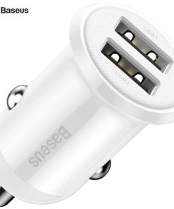 Incarcator auto Baseus Grain Pro, 2 x USB Output 5V/4.8A