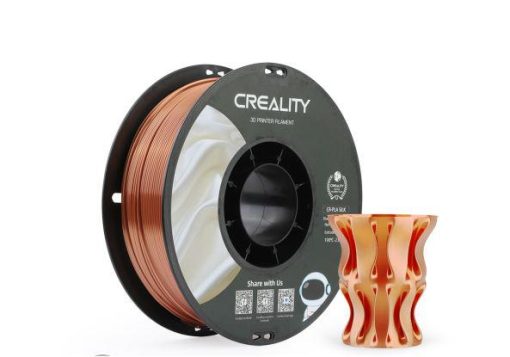 CREALITY PLA 3D Printer Filament, CR-SILK RED COPPER , Printing