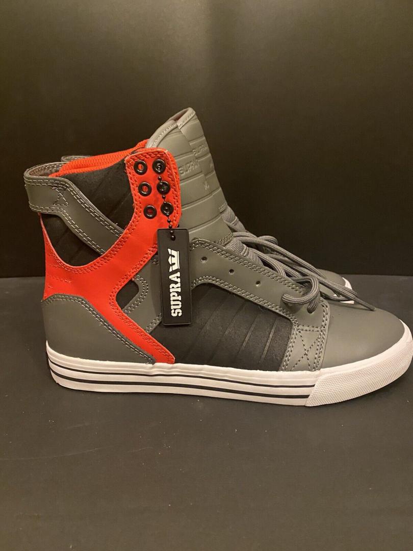 INCALTAMINTE SUPRA SKYTOP IV LIGHT GREY/WHITE/CHARCOAL, 44.5 - imagine 3