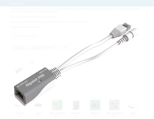 MIKROTIK RBGPOE, PoE injector, for Gigabit LAN products