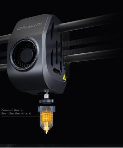 Imprimanta 3D Creality K1, Tehnologie FDM, viteza printare 600mm/s, Precizie - imagine 4