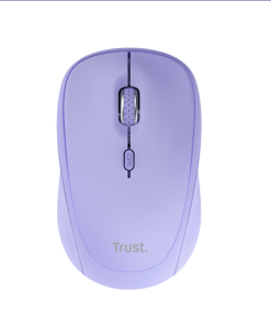 Mouse Wireless Trust Yvi+, 1600 DPI, Liliac