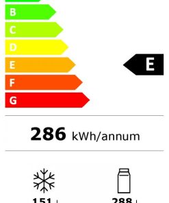 Side by Side HEINNER HSBS-HM439NFINVDGWDE++, No Frost, 439 L, Clasa - imagine 3