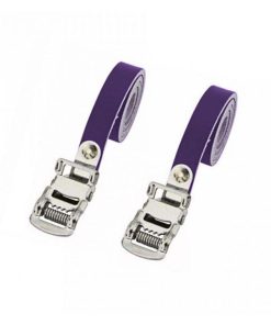 CURELE DIN PIELE CU CATARAMA PENTRU RATRAPE, LUNGIME 430MM, ALBASTRU