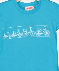 TRICOU  MULTIBIKE PEGAS COPII  BLUE ATOLL-12 - imagine 3