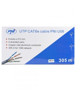 Cablu UTP CAT6 PNI U06 cu 4 perechi pentru internet - imagine 9
