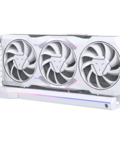 PHANTEKS Vertical GPU Bracket White, PCIe-Standard 4.0 x16 Riser Cable, - imagine 5