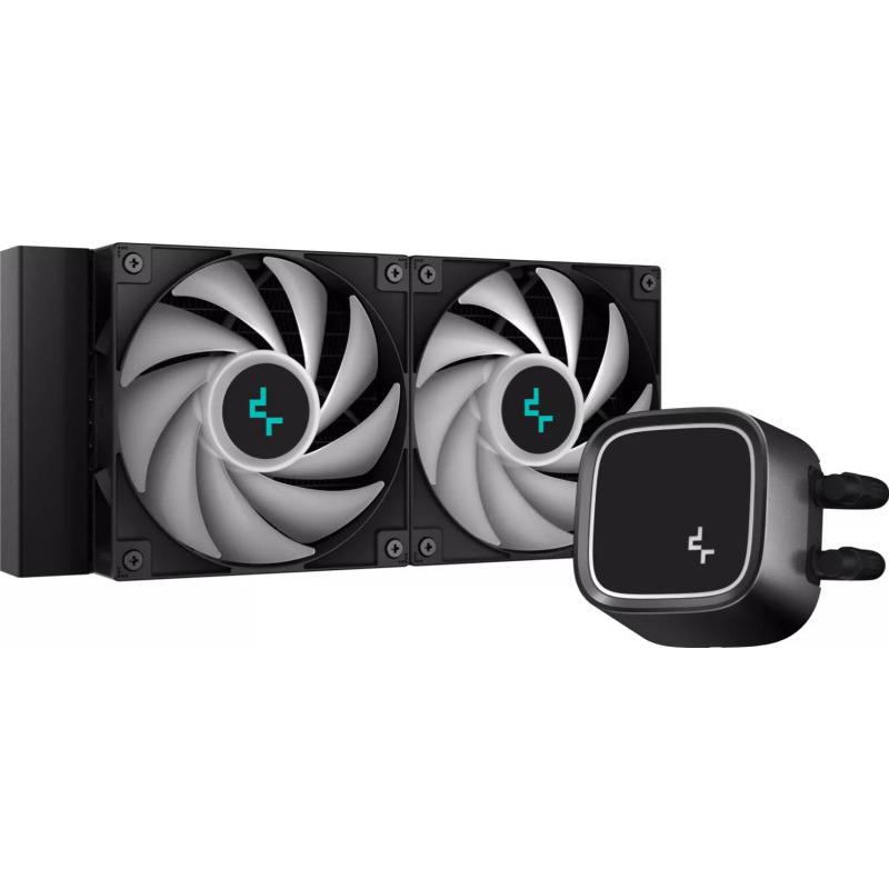 Cooler Procesor DEEPCOOL LE520, Lichid, 12 cm, 2 ventilatoare, aRGB - imagine 3
