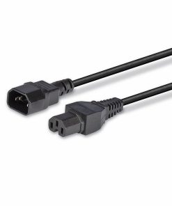 Lindy Extensie Cablu Alimentare 2m C14 to C15 - imagine 2