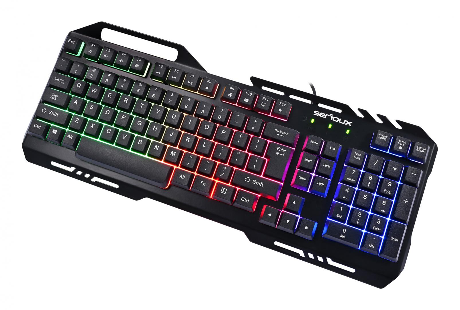 Kit Gaming Serioux Tobis 3 in 1, Tastatura de gaming, - imagine 9