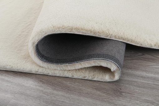 Covor Heinner Shaggy soft blanita Crem 70x140 cm - imagine 4