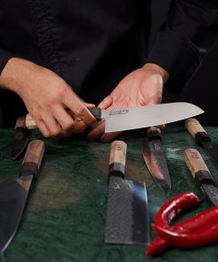 CUTIT SANTOKU 18 CM, RIKITO WATANABE, SAMURAI GOURMET, COOKING BY - imagine 7