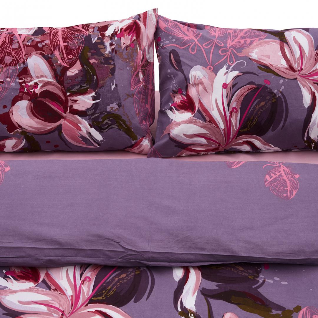 Lenjerie kingsize bumbac,132 TC,Magnolia - imagine 5