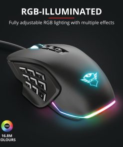 Mouse Gaming Trust GXT 970 Morfix, 10000 dpi, Negru - imagine 11