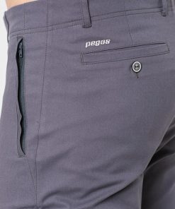 PANTALONI LUNG CASUAL BARBATI  GREY L - imagine 7