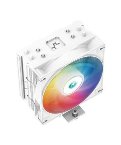 Cooler Procesor DeepCool AG400 WH ARGB, Aer, 12 cm, aRGB - imagine 3