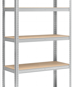 HEINNER RAFT METALIC CU 5 POLITE 80*40*180 CM