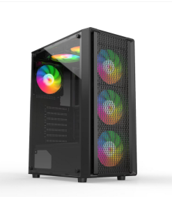 Carcasa PRO GAMING DUNE, RGB, Mid Tower, Black