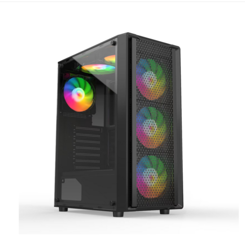 Carcasa PRO GAMING DUNE Mid Tower ARGB Negru