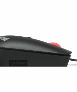 Mouse LENOVO ThinkPad USB-C Wired Compact Mouse, 2400 dpi, Negru - imagine 2