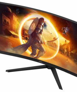 Monitor Gaming AOC CQ32G4VE, 31.5", 2560 x 1440 pixeli, Black - imagine 12