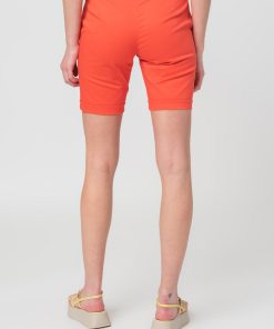 PANTALONI SCURT CASUAL FEMEI CORAL M - imagine 2