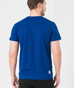 TRICOU  LOGO MULTICOLOR BARBATI   ROYAL BLUE-L - imagine 3