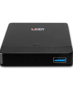 Rack HDD/SSD Lindy USB 3.0 SATA 2.5", negru - imagine 2