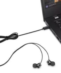 Casti In-ear Lenovo 4XD1J77351, Wired, Negru