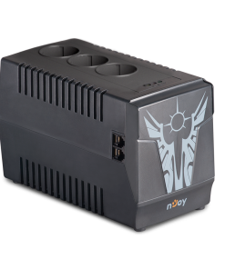 AVR nJoy Paladin 1000, 1000VA/500W, 3 Prize Schuko, Protectie la - imagine 2