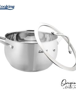 SEMIOALA INOX+CAPAC 22x11.5L, 4.3L, NICOLAI TAND, ORIGINI, COOKING BY HEINNER - imagine 2