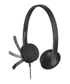 Casti Head-band Logitech H340, Wired, Negru - imagine 4