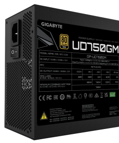 Sursa GIGABYTE GP-UD750GM, 80 PLUS Gold, 750 W - imagine 4