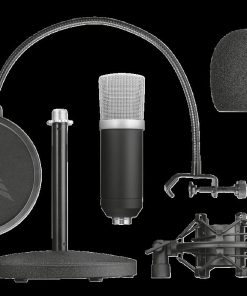 Microfon Trust GXT 252 Emita Streaming, tip Condenser, USB - imagine 8