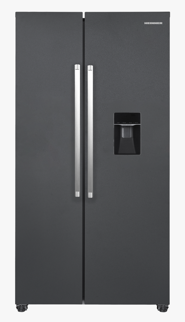 Side by Side HEINNER HSBS-HM529NFINVDGWDE++, No Frost, 529 L, Clasa